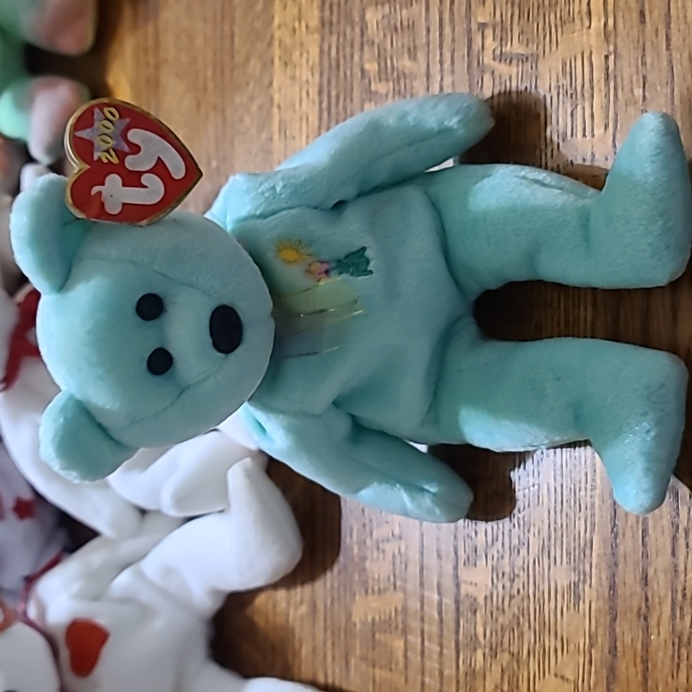 TY Ariel The Bear Retired Vintage Beanie Baby